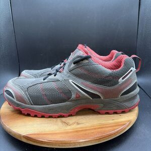 Vasque Mens Size 13 M Hiking Shoes Trail Running Sneakers Red Gray Lace Up